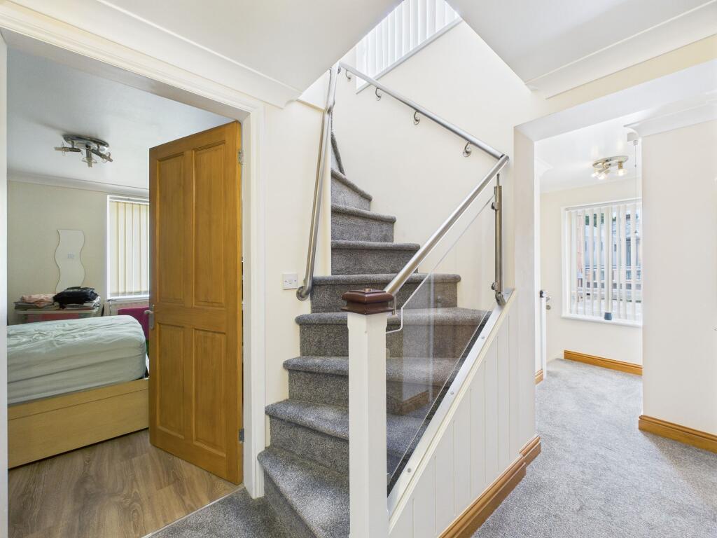 First Floor Landing and stairs to Loft Space