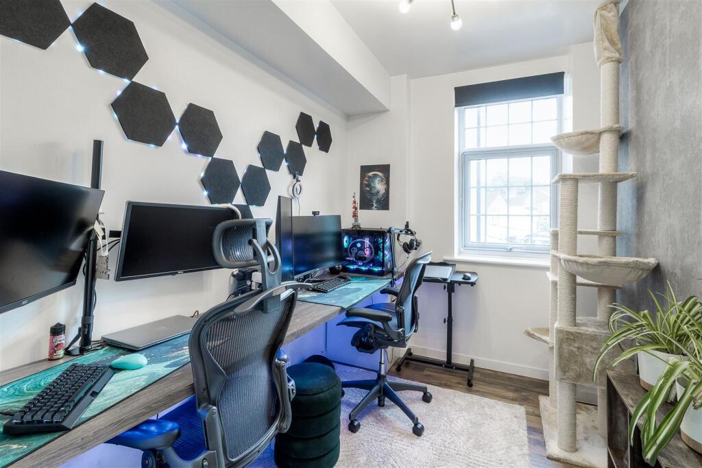 Bedroom 2 (home office currently)
