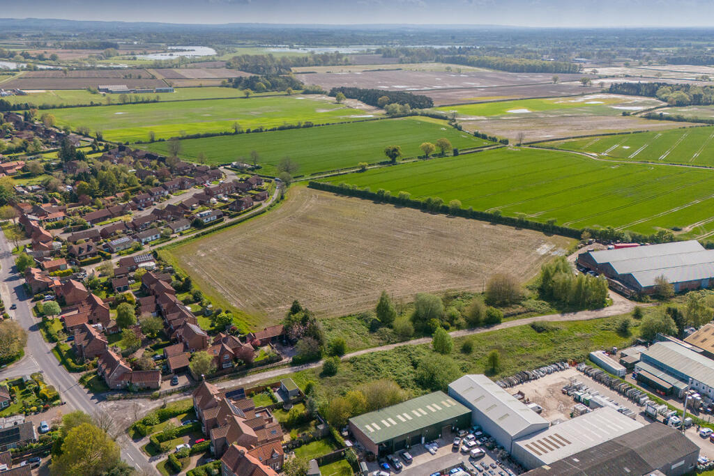The area local to Bramble Wood, Wheldrake