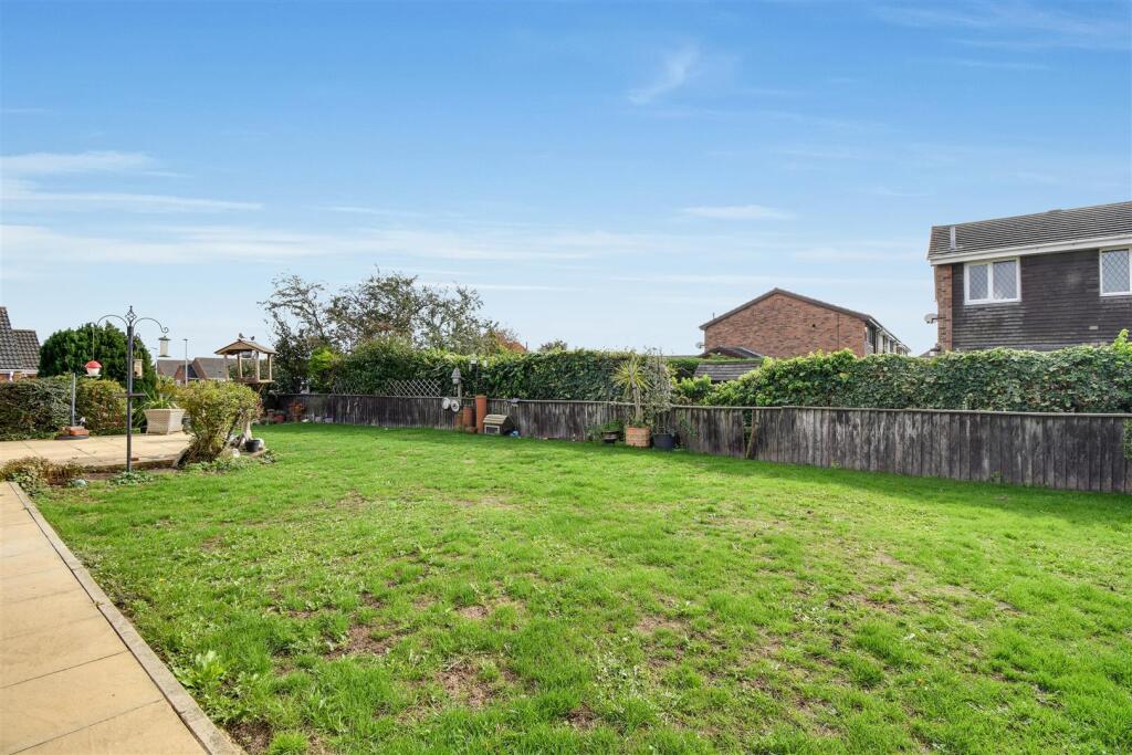 Rear garden