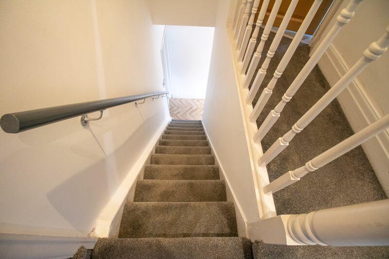 Stairwell to the Upper Floor