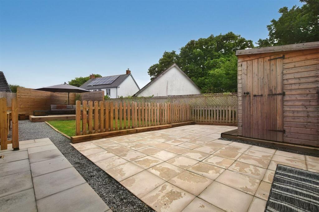 Rear Garden Patio