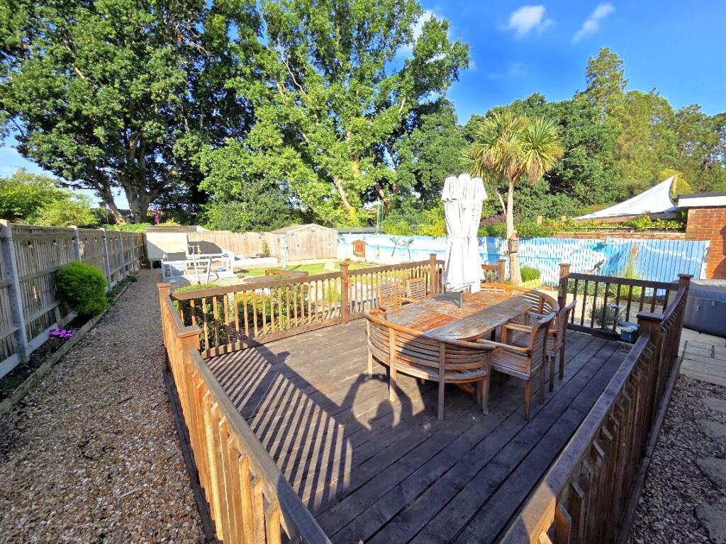 Rear garden