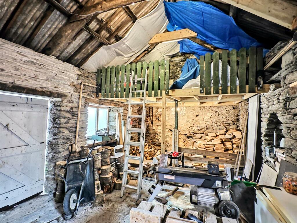 inside the old smithy