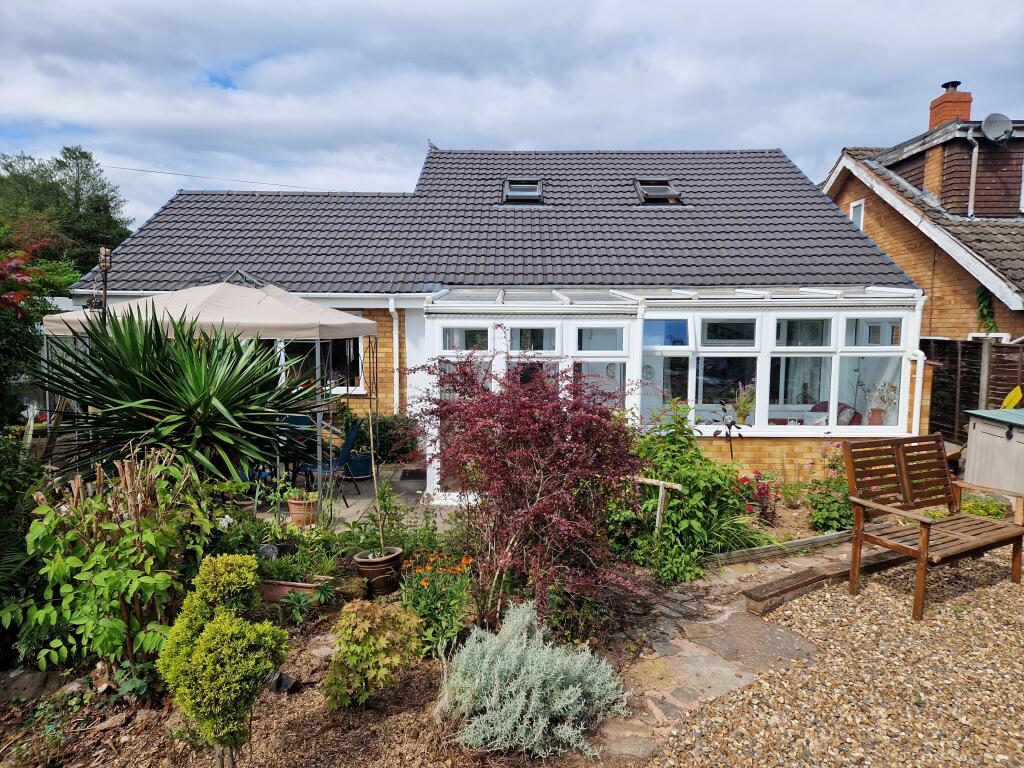 Rear of property