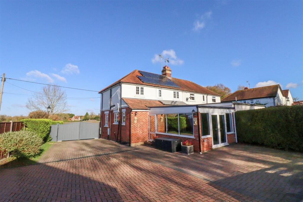 Rear View Of House &amp; Driveway