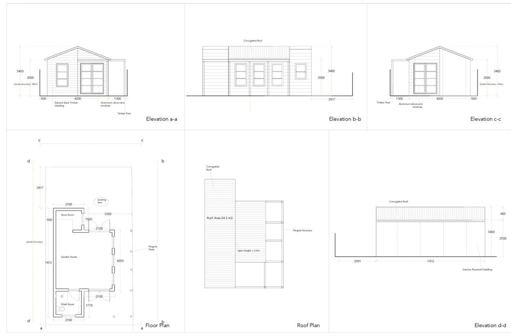 Garden Studio Plan