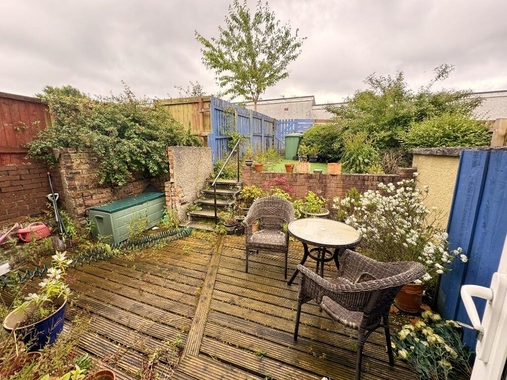 Rear garden