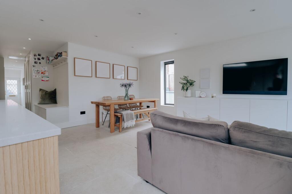 Open-plan living area