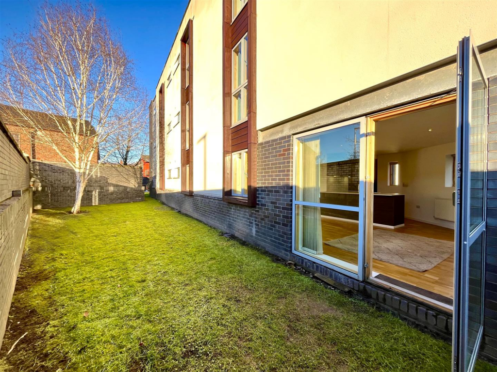 Door to Communal Gardens