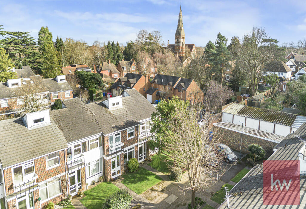 Aerial View of Close and Surrounding Area