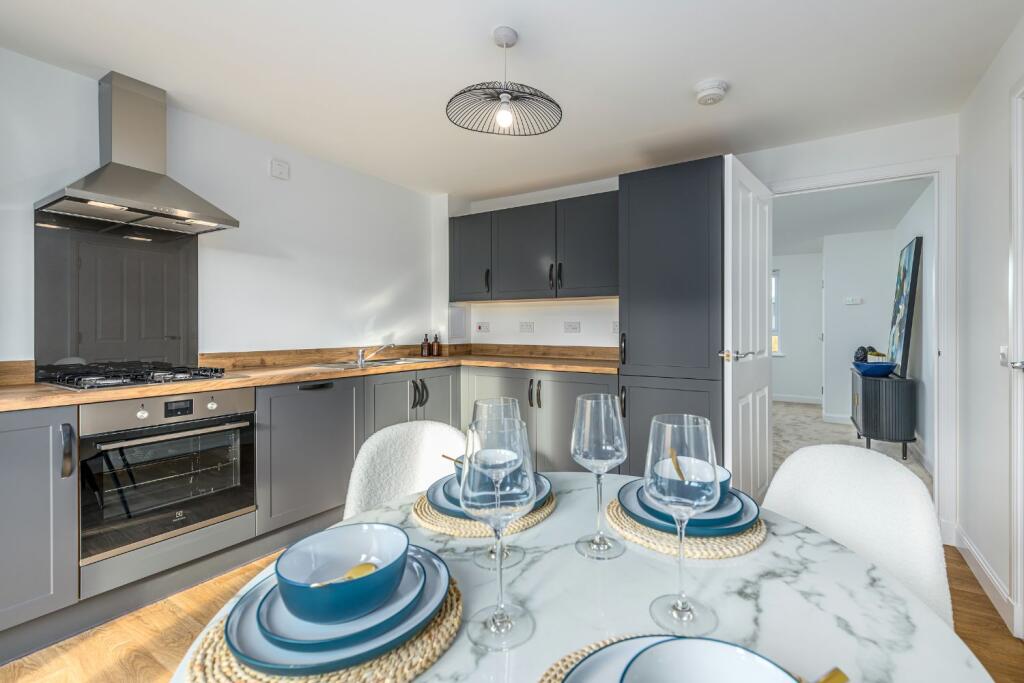 Kitchen space in 3 bedroom Coull home