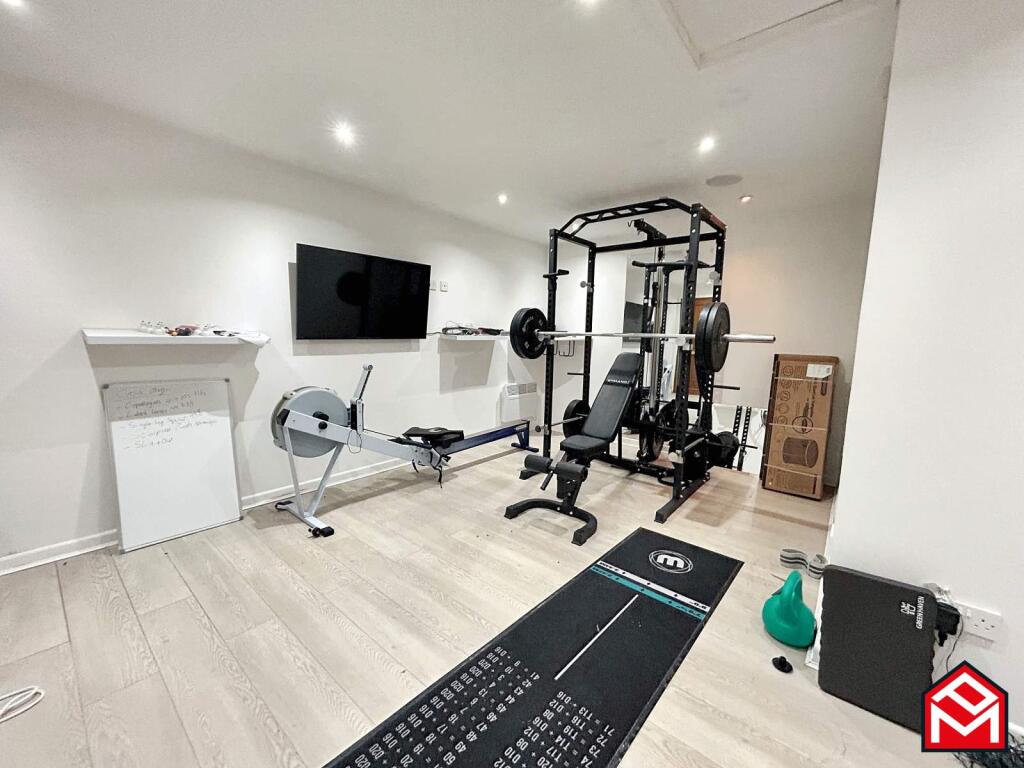 Detached Gymnasium / Original Garage