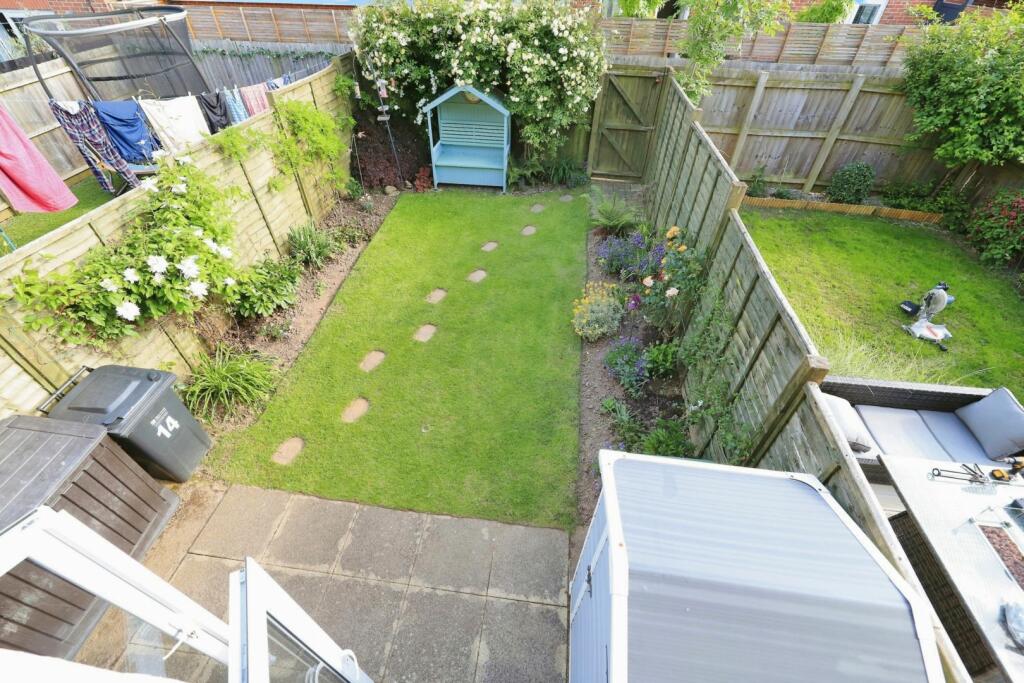 Rear garden