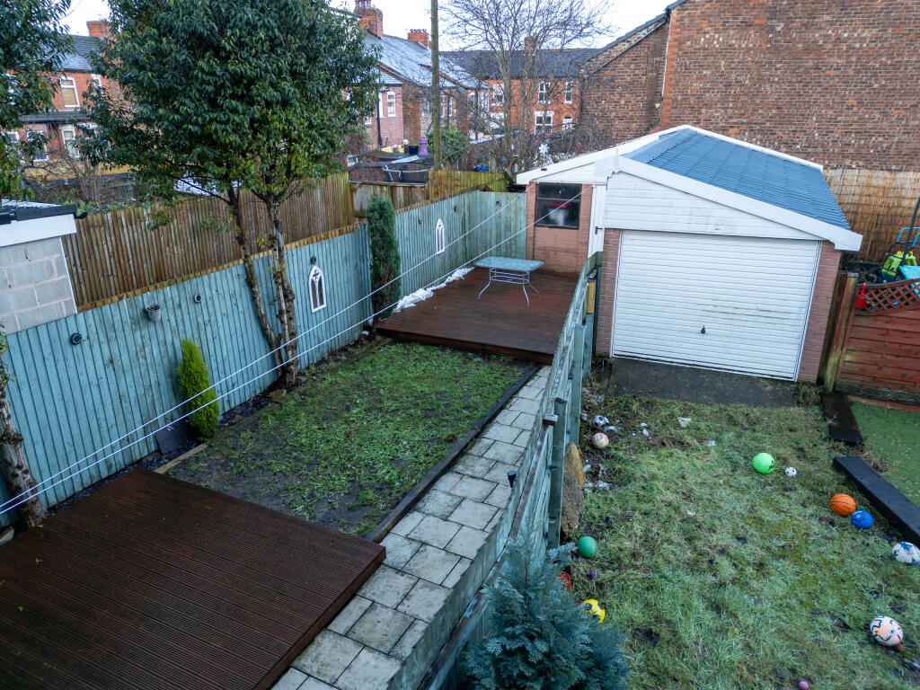 Rear Garden / Garage