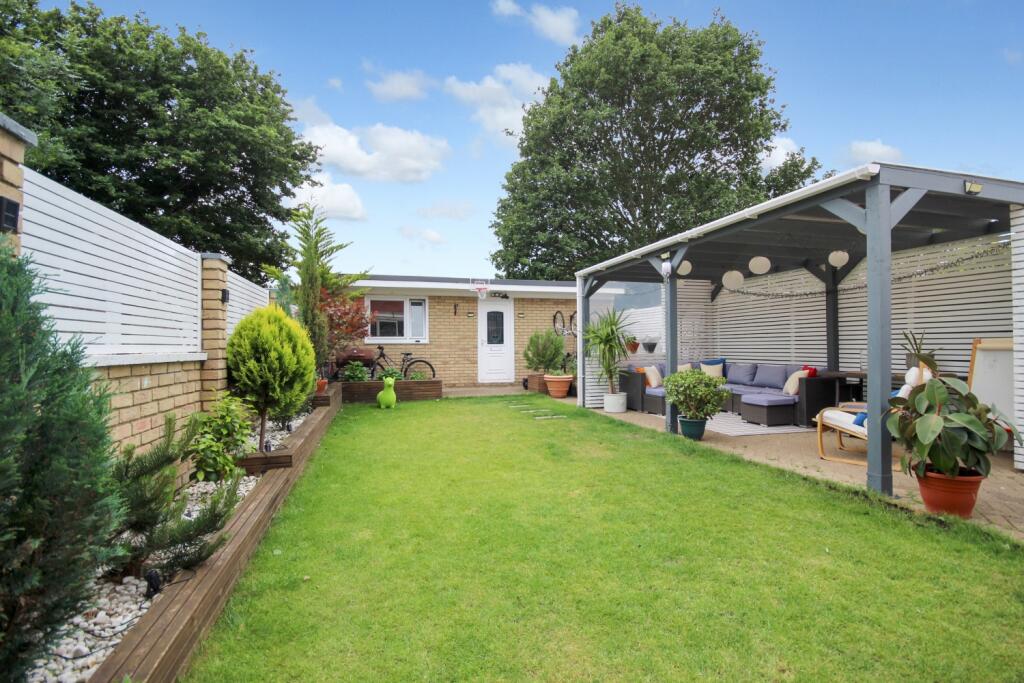 Rear garden shot from back of the property