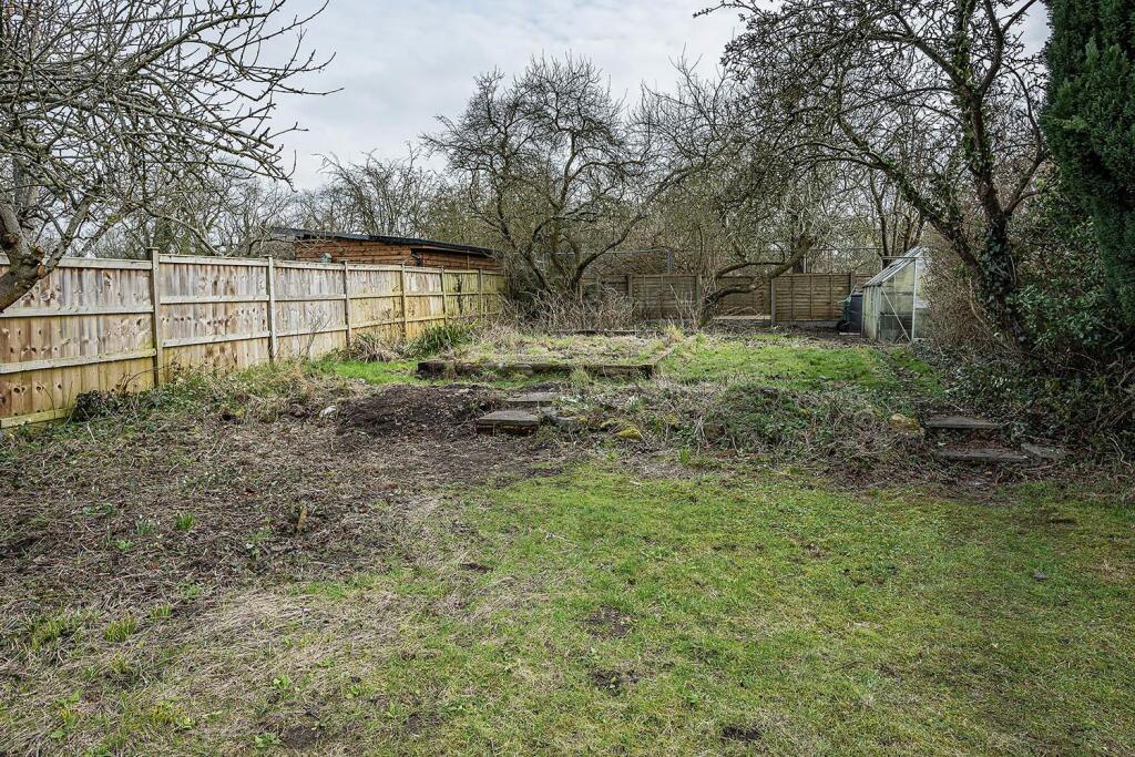 Rear garden