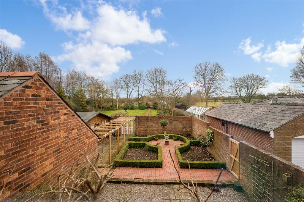 South facing garden
