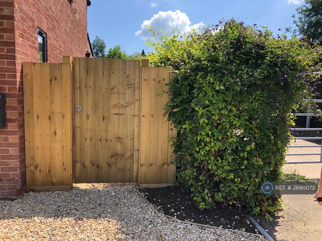 Side Access, With New Lighting Leading To Garden