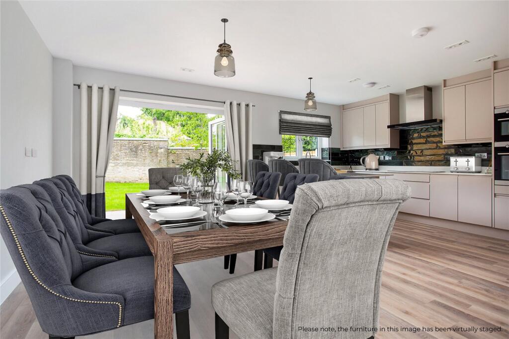 Show home open plan kitchen/ dining