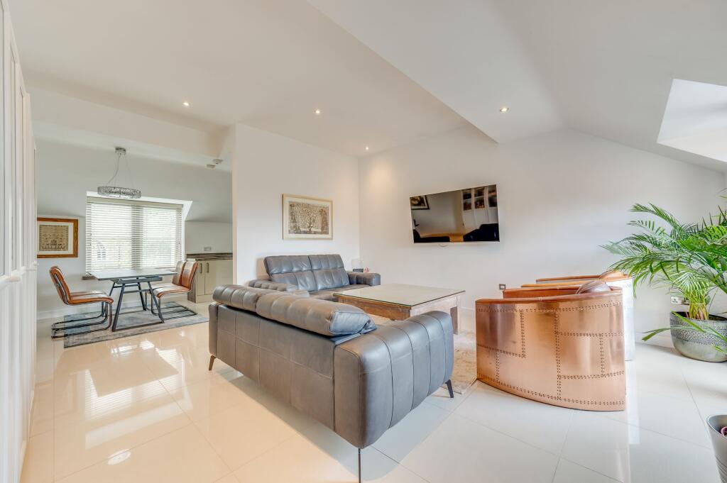 KITCHEN, DINER AND LIVING ROOM