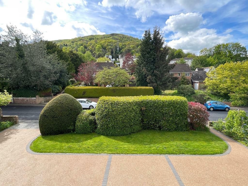 View from the front door and landing
