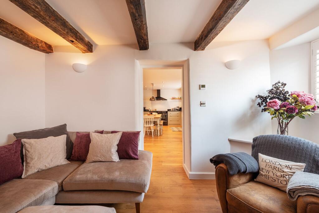 The Old Dairy, Stoke Fleming, Living Room