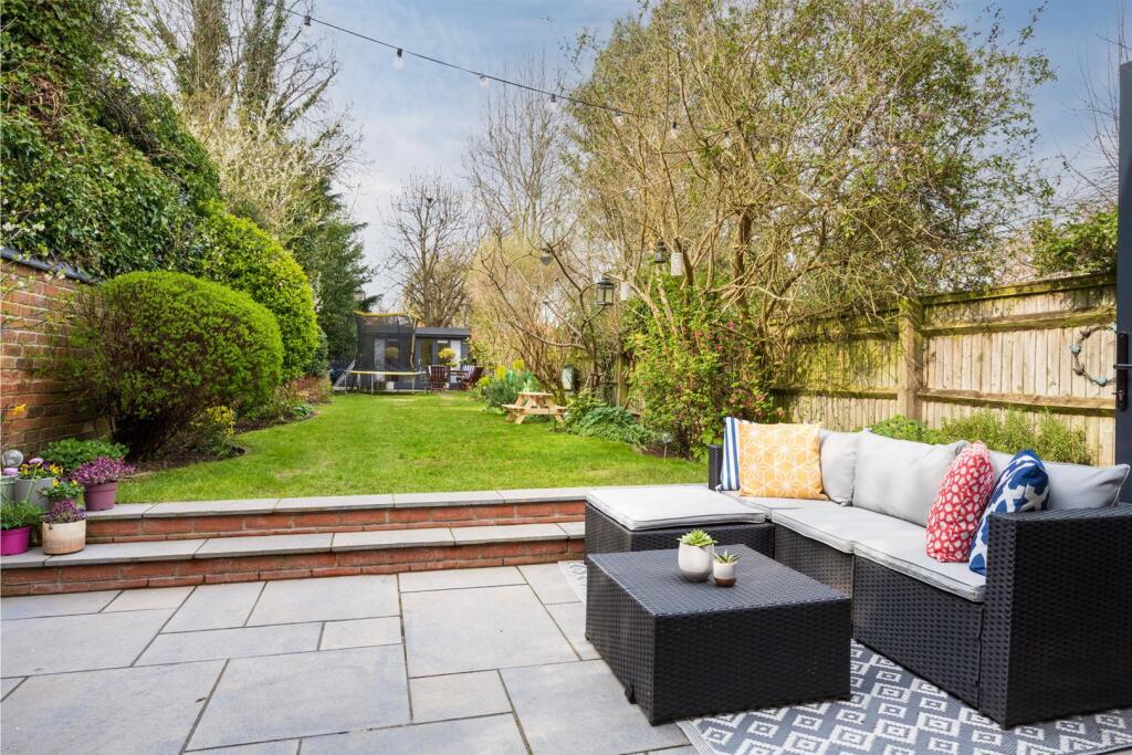 Rear garden