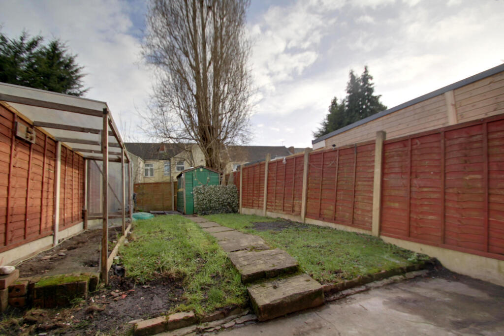 Rear garden