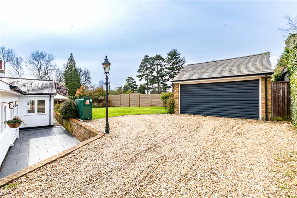 Driveway and Garage