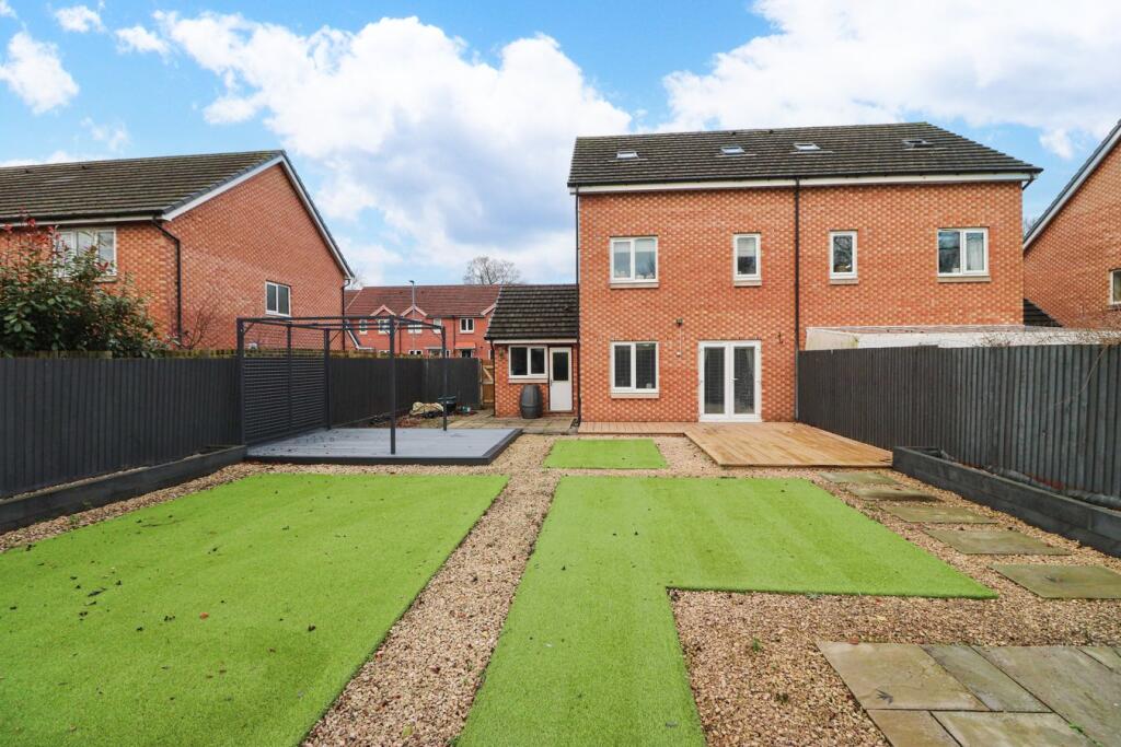 Rear of the Property