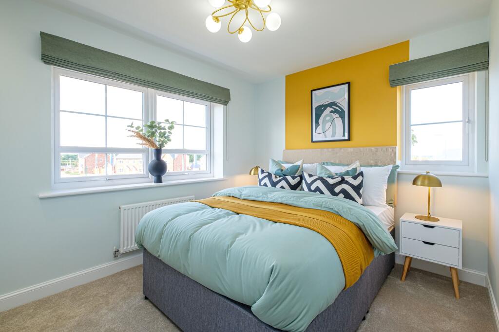 Interior view our a bedroom in our 3 bed Ennerdale home