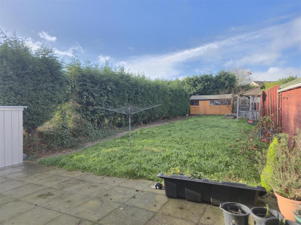 Private Rear Garden