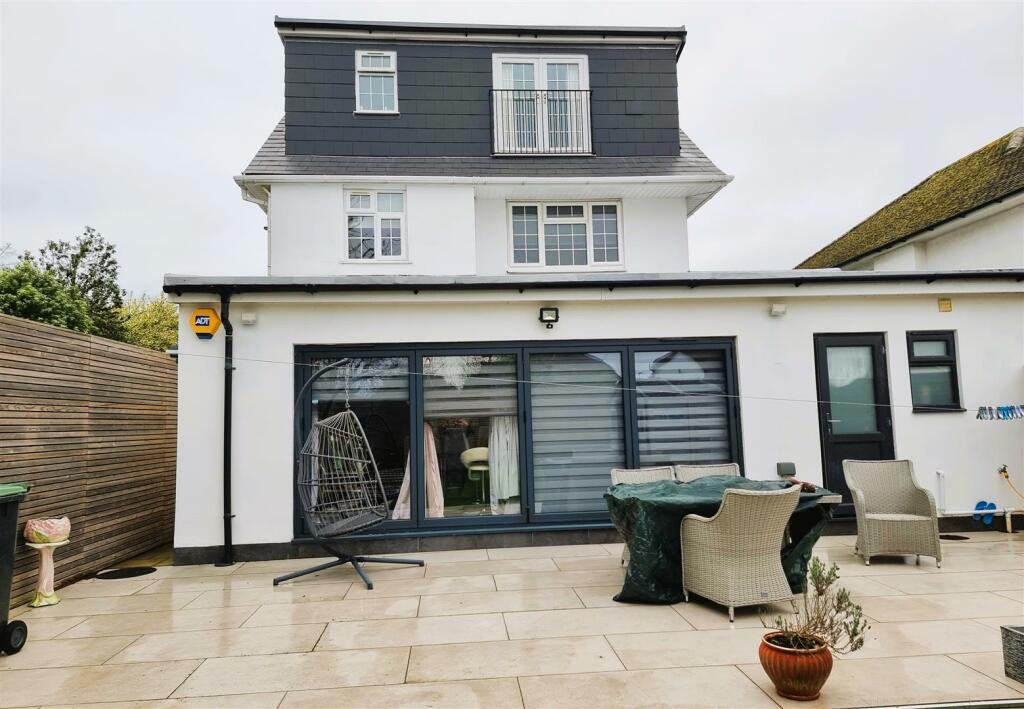 REAR  ELEVATION OF PROPERTY: