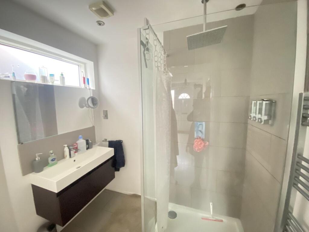 Downstairs shower room