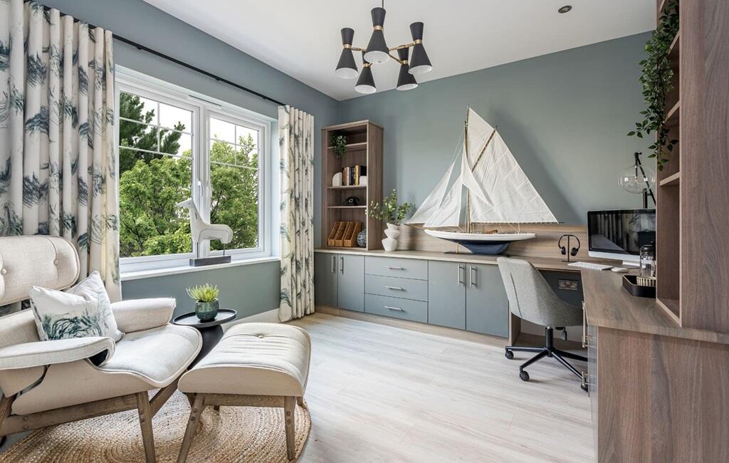 Downstairs reception room, ideal for study or playroom