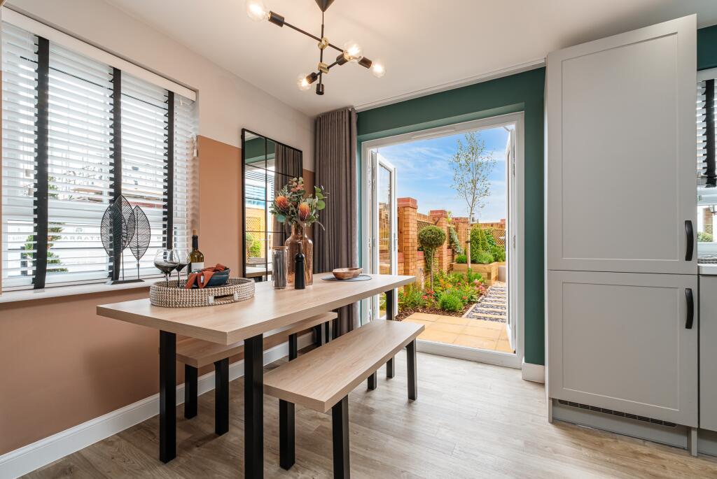 Interior view of the kitchen in our Moresby 3 bed home