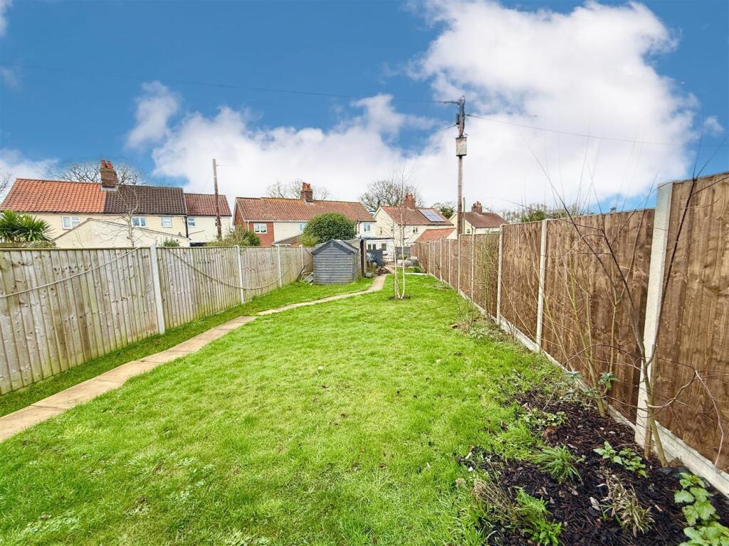 garden and rear aspect