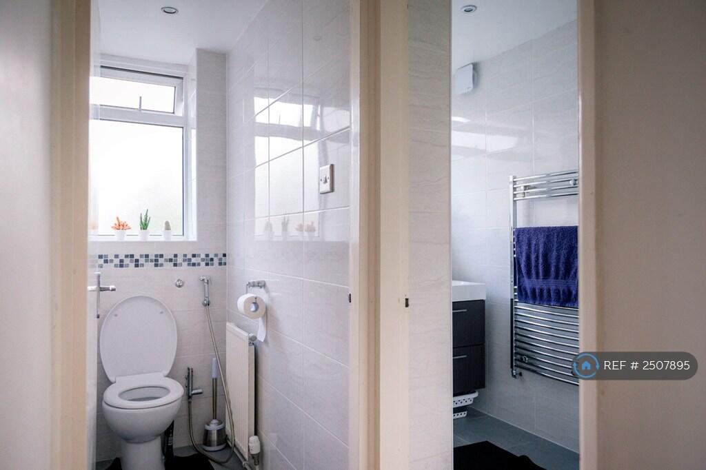 Adjoining Bathroom And Toilet