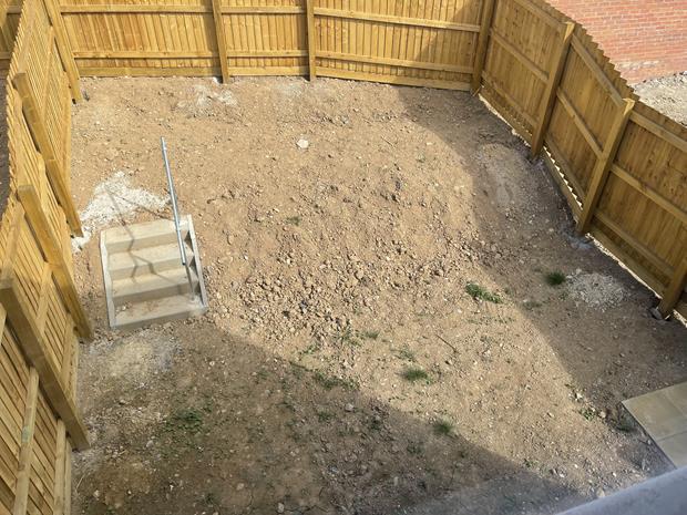 garden top view