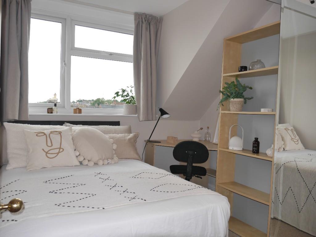 Attic back bedroom