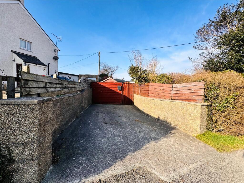 Rear Driveway