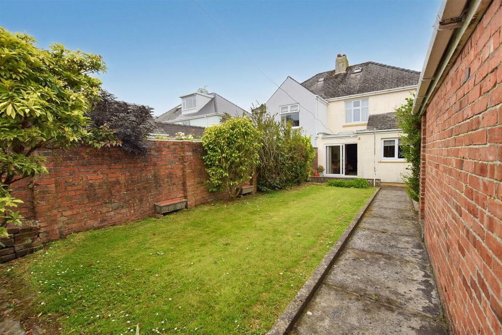 Rear garden