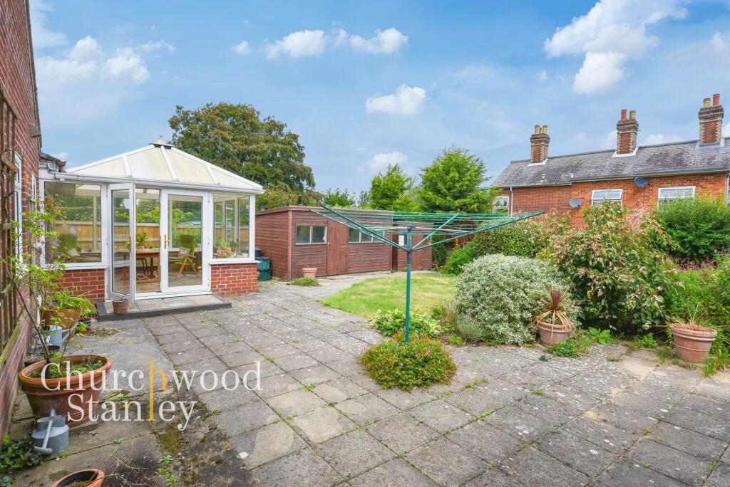 Rear garden