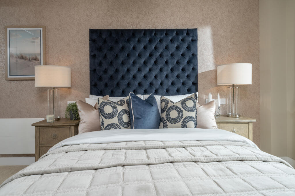 Show home bedroom