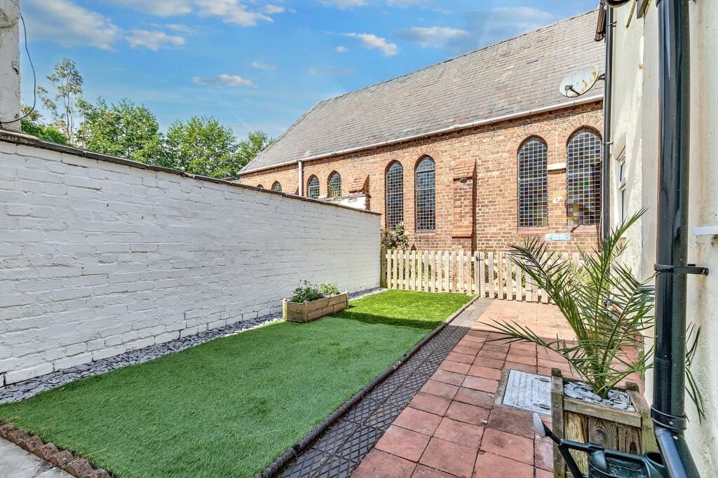 Rear garden