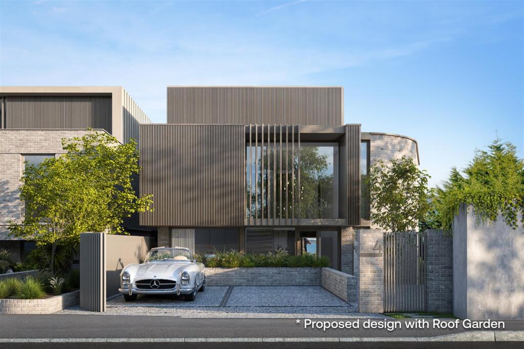 Proposed with Roof Garden