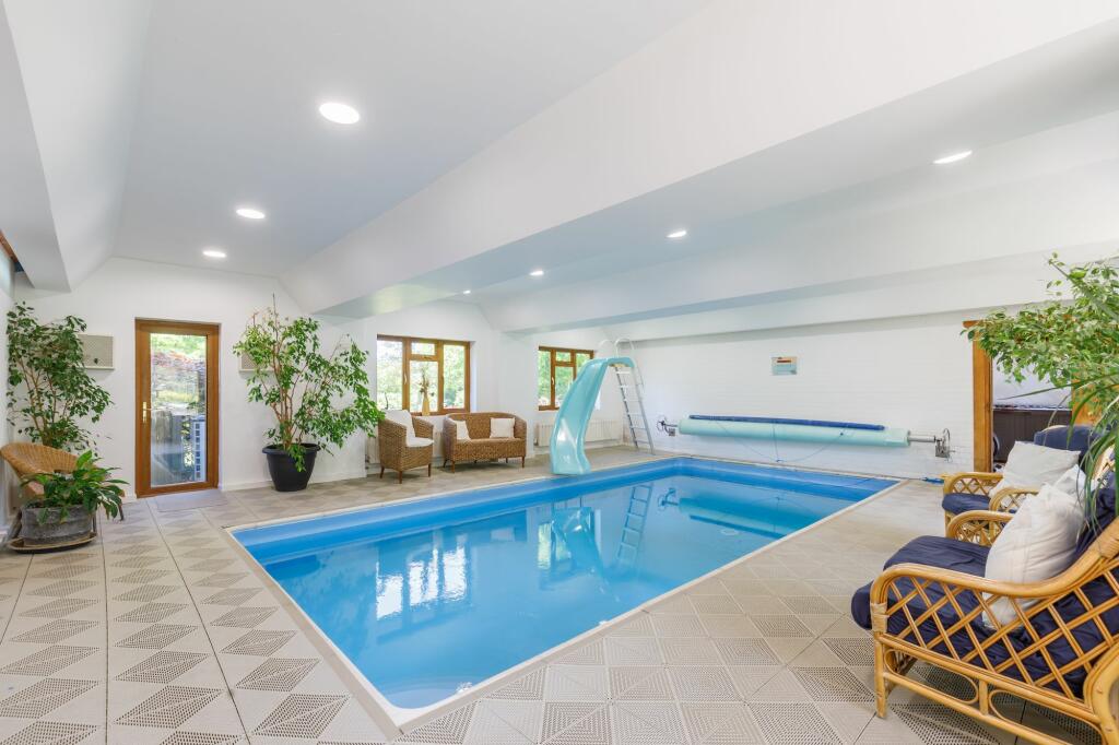 Indoor pool area