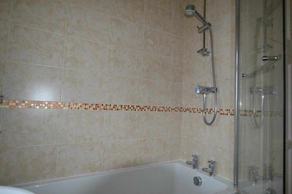 Shower over bath