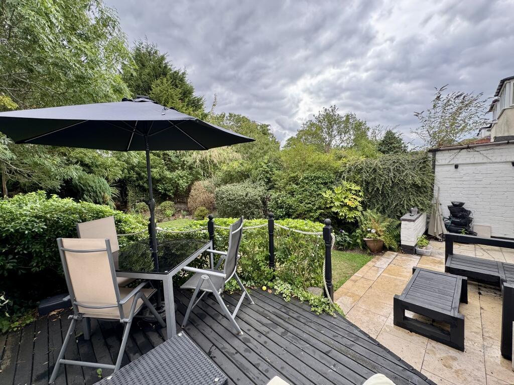 decked patio